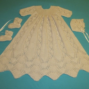 Dayflower Taufset Strickanleitung