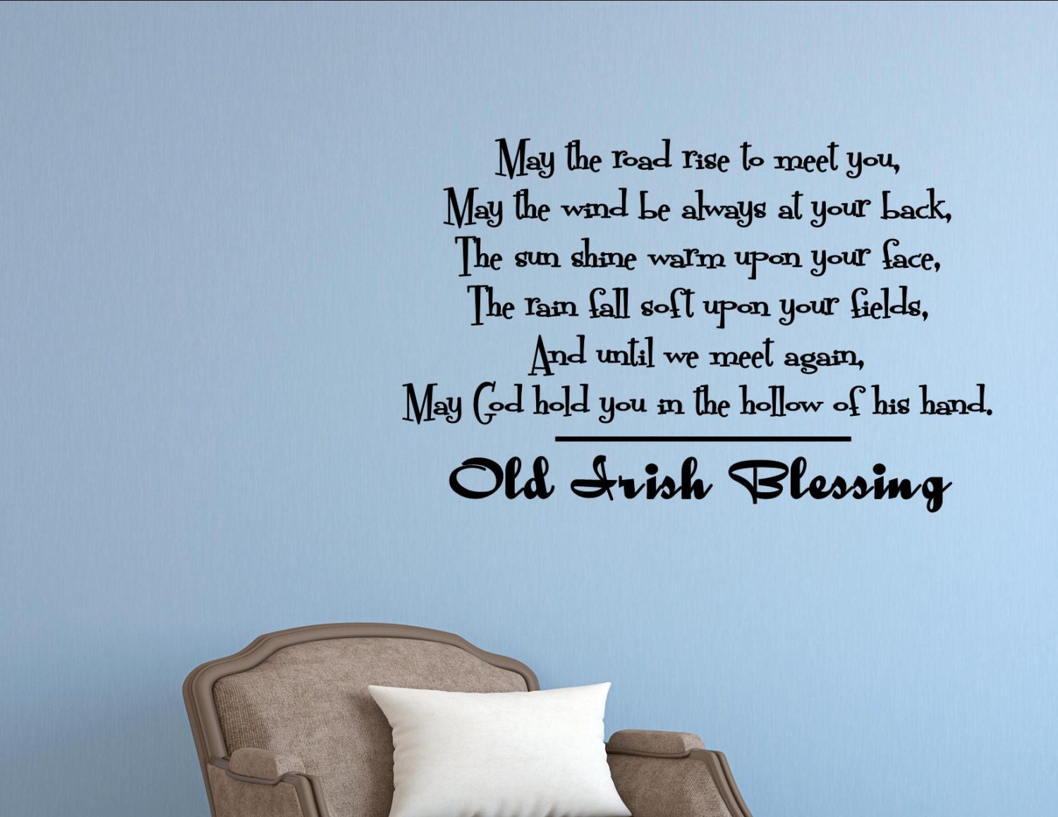 May The Road Rise To Meet You May The Wind Be Always At Your Etsy