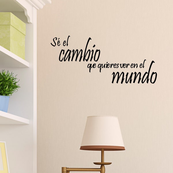 Spanish Wall Decals Etsy