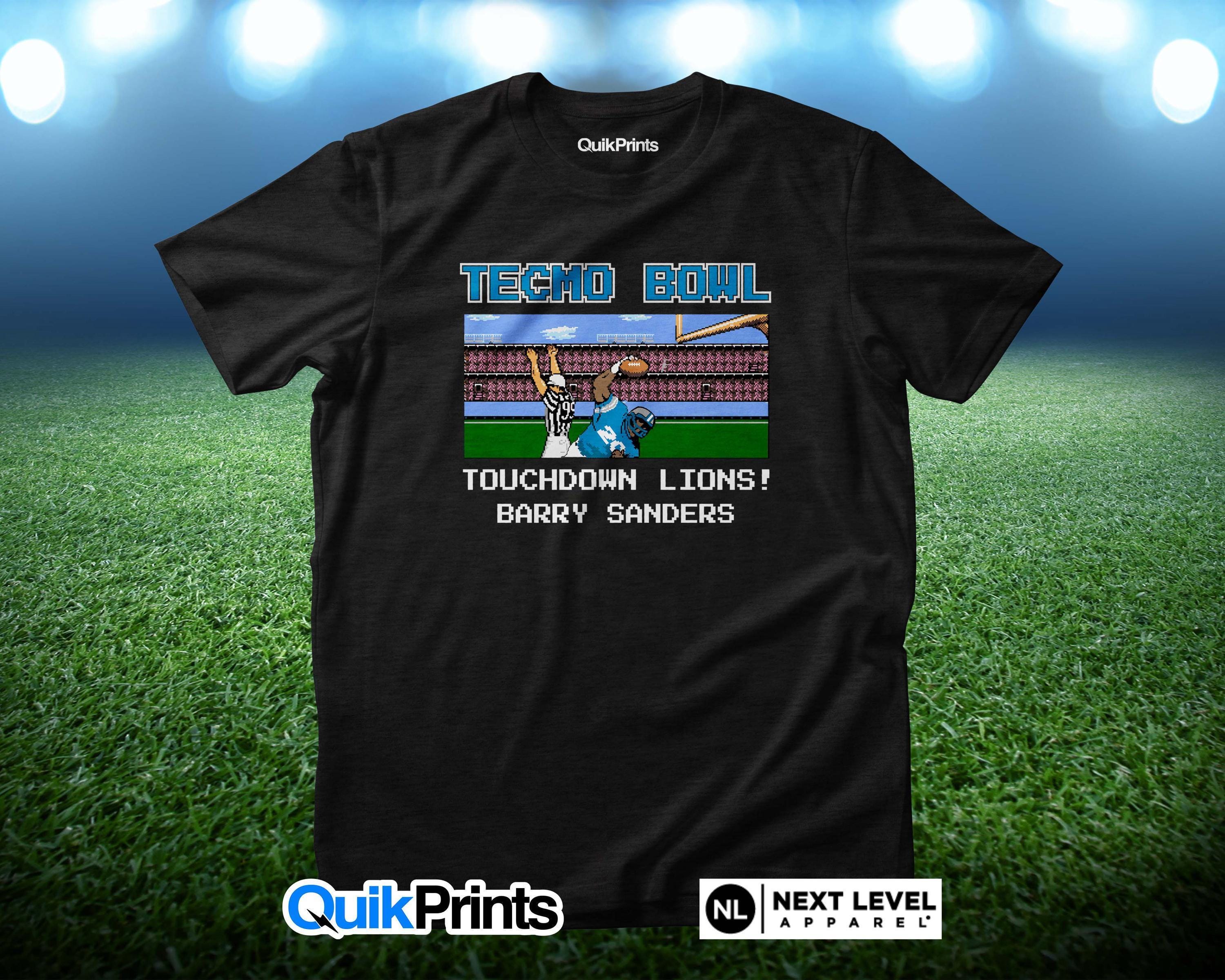 Lions Touchdown Tecmo Bowl