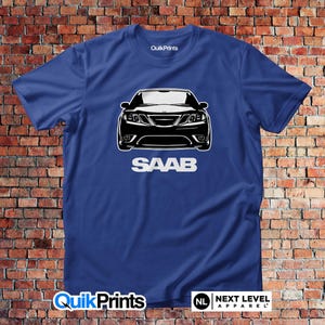 Saab Front Grille - Premium Shirt - Adult Unisex and Tall Sizes - Many color choices - Made to Order Apparel