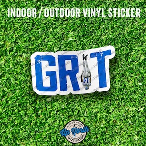 GRIT Sticker - 3 Sizes to Choose From