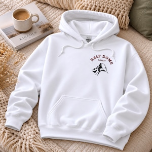 Half Dome Hoodie | Unisex Yosemite National Park Heavy Blend Mountain Hiker Pullover