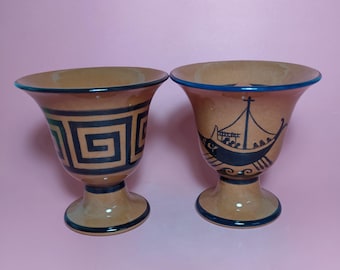 Pythagoras geometrical ship design Pythagorean Cup fair cup of justice 2 cups set