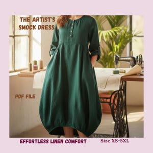 Artist Smock Dress - Etsy