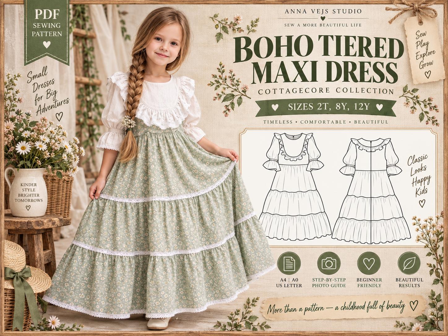 simplicity boho dress patterns Maxi Pattern COLOR:APPLE GREEN make it your own burgundy long sleeve dress? Black Mini Dress -