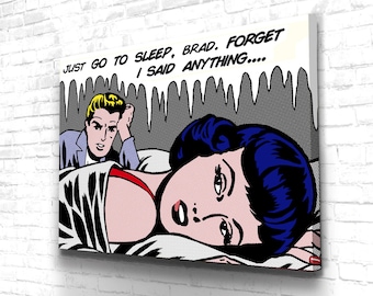 Passive Aggressive pop art print, now available on paper OR CANVAS