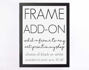 Frame Add-On for Art Prints