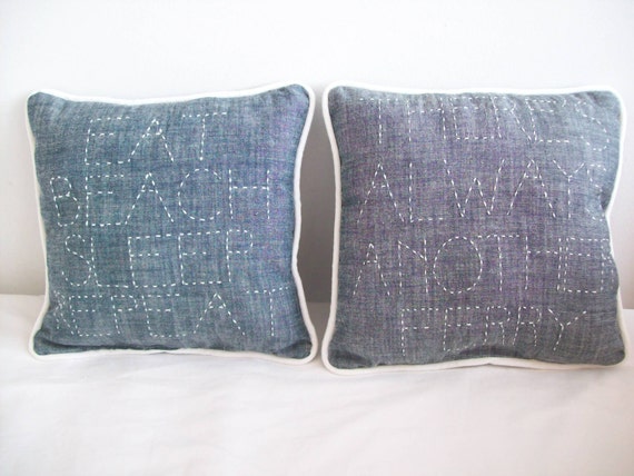 Beachy Throw Pillows Downloadable Pdf Sewing Pattern And Etsy