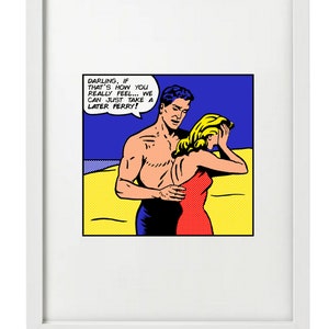 Stampa pop art, Fire Island, ora disponibile su carta O TELA