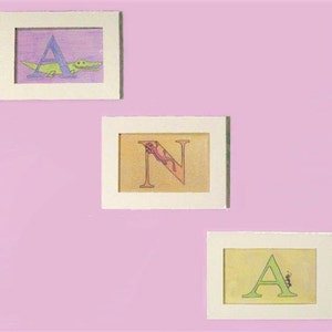 arte del alfabeto animal