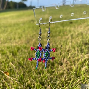 Tropical Lizard Earrings