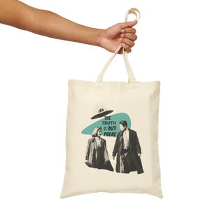 X-files - the truth is out there - Cotton Canvas Tote Bag
