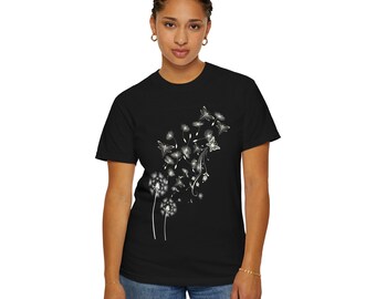 Unisex-T-Shirt, stückgefärbt: Weiche US-Baumwolle, bequeme Passform
