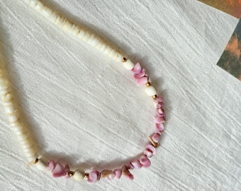 COASTAL GRANDMOTHER • TRu VTG Hawaiian Style Shell Necklace, Beachy Vibes, Mermaid Aesthetic