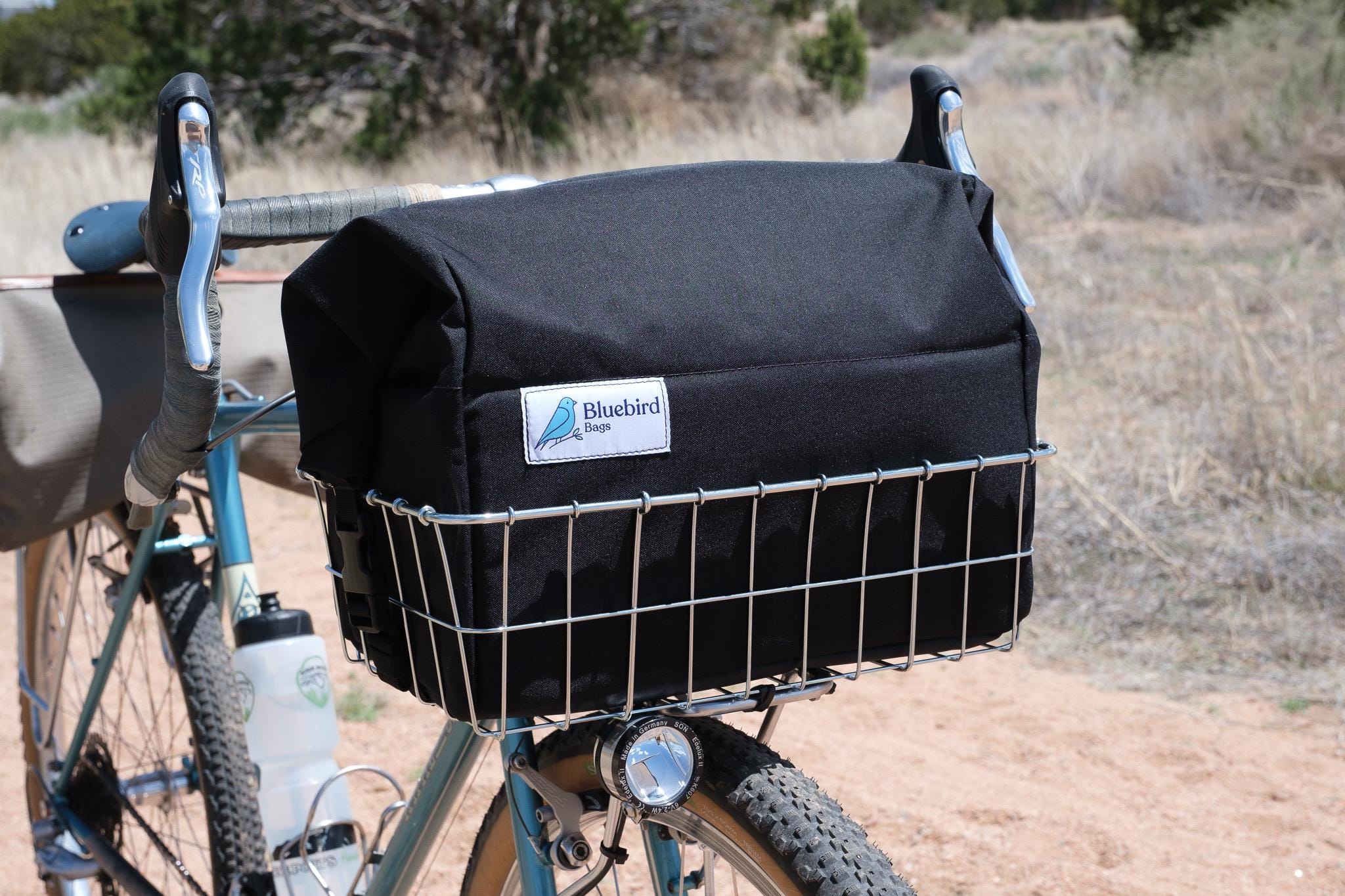 Wald 139 Front Bicycle Basket Kit WALD* 139 Basket (large/silver