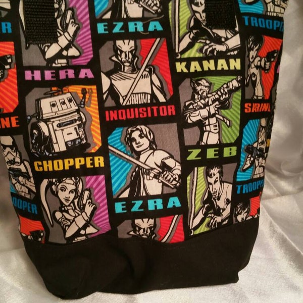 Star Wars Rebels Insulated Zip-up Lunch bag