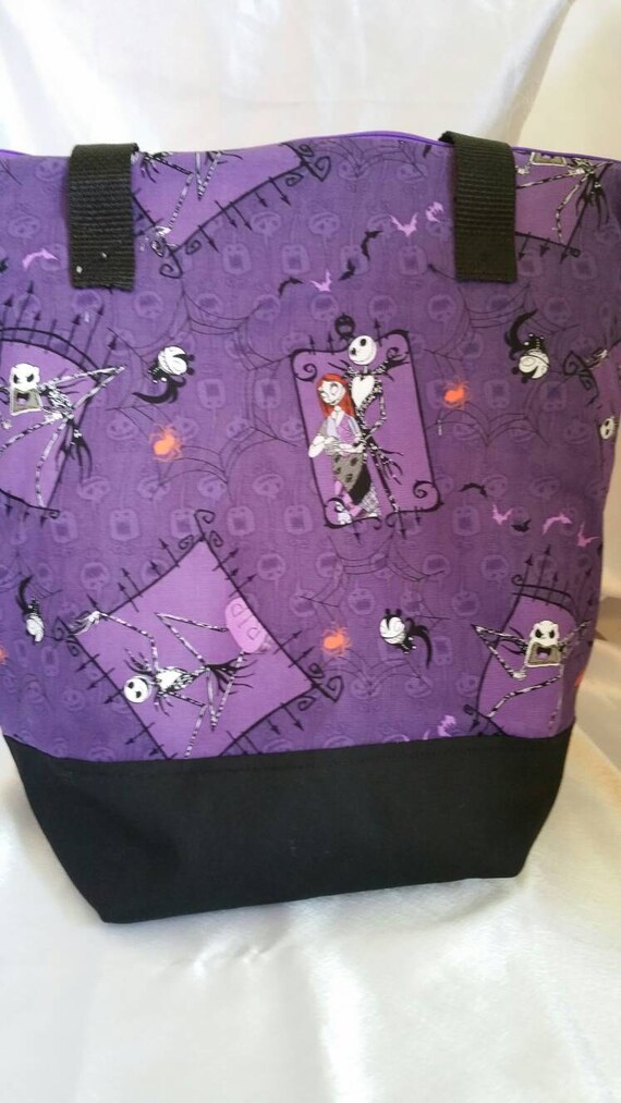 nightmare before christmas lunch tote