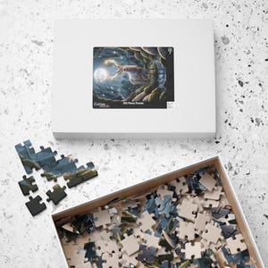 Majestueuze hert-puzzel: grillig hert, uitdagend! afbeelding 5