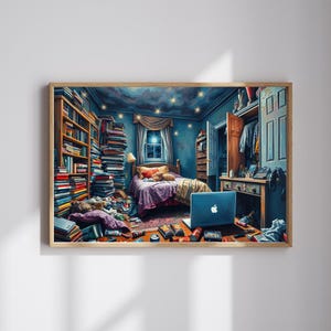 Chaotic Bedroom Jigsaw Puzzle: Humorous Family Game Night