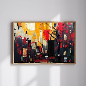 Artistic Abstract Jigsaw Puzzle, Unique Gift for Adult Puzzle Lovers and Art Enthusiasts, Mindfulness Activity, Great for Family Game Night