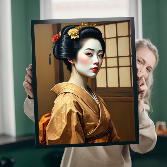 Geisha Jigsaw Puzzle: Japanese Art Meditation Game (110-1014 Piece