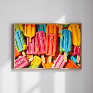 Colorful Popsicle Puzzle: Fun Family Jigsaw Game (110-1014 Piece)
