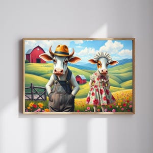 Whimsical Farm Animal Jigsaw Puzzle: Fun Family Game Night