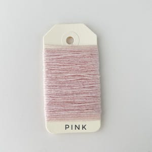 2 Ply Cashmere Yarn for Mending: Eco-Friendly Italy Darn Fiber Pink