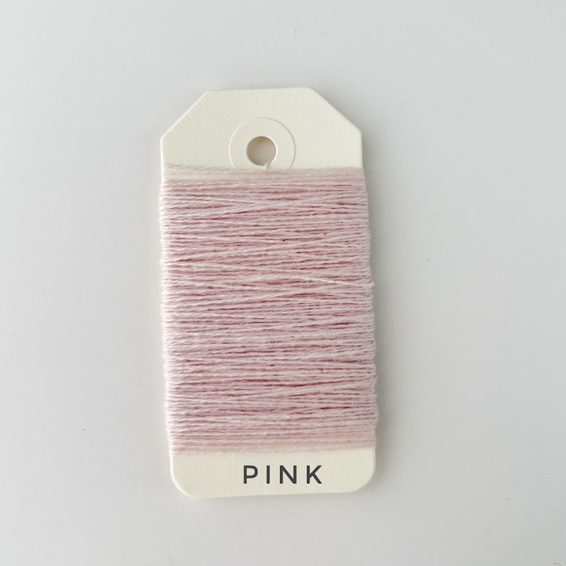 2 Ply Cashmere Yarn for Mending: Eco-Friendly Italy Darn Fiber Pink