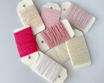 2 Ply Cashmere Yarn for Mending: Eco-Friendly Italy Darn Fiber