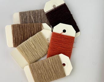 2 Ply Cashmere Yarn for Mending: Eco-Friendly Italy Darn Fiber