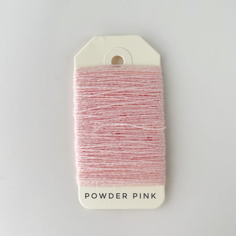 2 Ply Cashmere Yarn for Mending: Eco-Friendly Italy Darn Fiber Powder pink