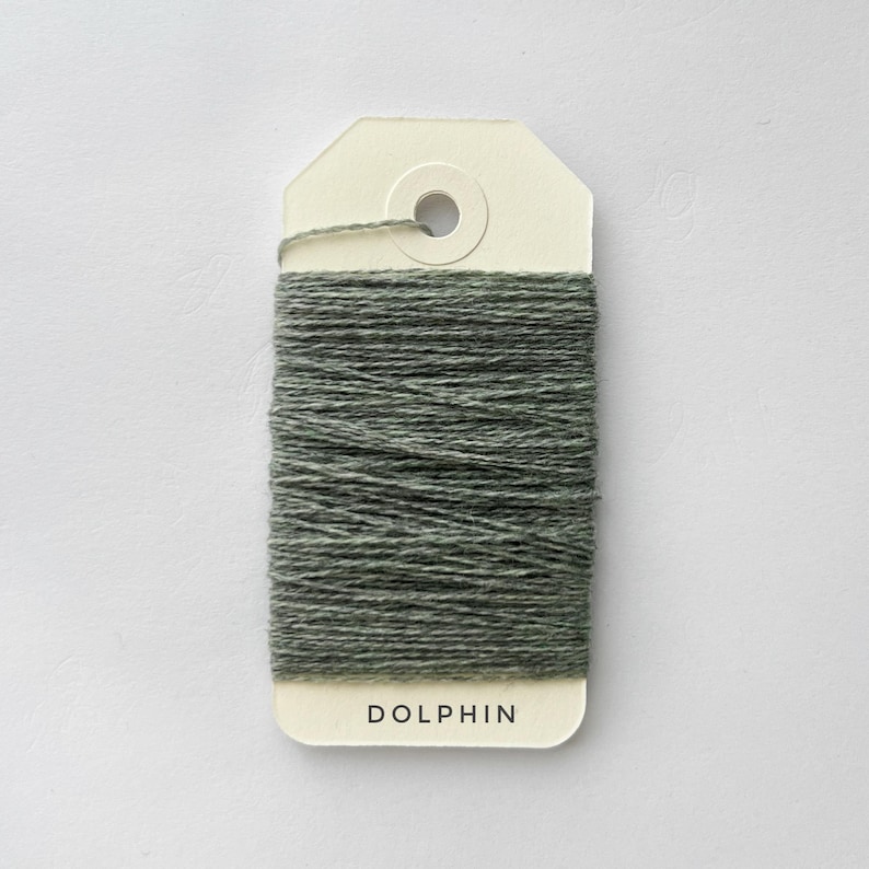 2 Ply Cashmere Yarn for Mending: Eco-Friendly Italy Darn Fiber Dolphin