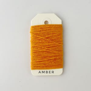2 Ply Cashmere Yarn for Mending: Eco-Friendly Italy Darn Fiber Amber