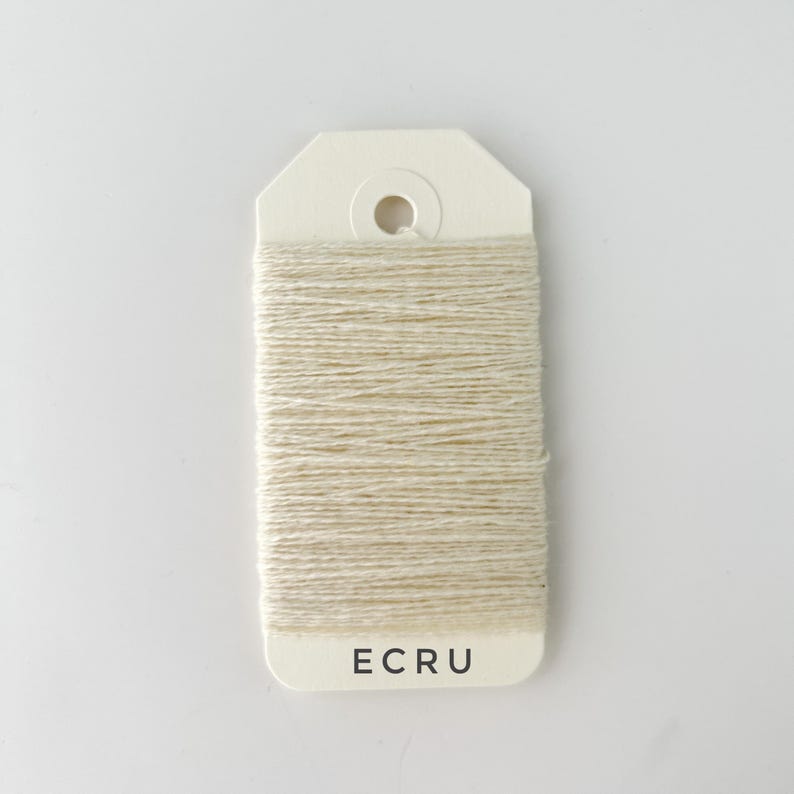 2 Ply Cashmere Yarn for Mending: Eco-Friendly Italy Darn Fiber Ecru