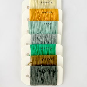 2 Ply Cashmere Yarn for Mending: Eco-Friendly Italy Darn Fiber image 2