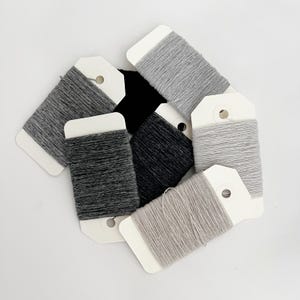 2 Ply Cashmere Yarn for Mending: Eco-Friendly Italy Darn Fiber