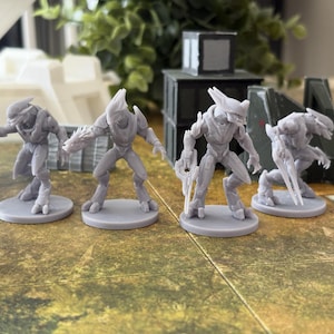 Elite Warriors – 3D Printed Halo-Inspired Miniatures (32mm Scale / 1:48)