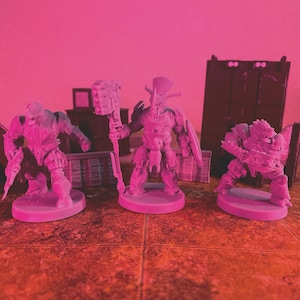 Brute Miniatures – 3D Printed Sci-Fi Soldiers for Tabletop Wargaming (32mm Scale / 1:48)