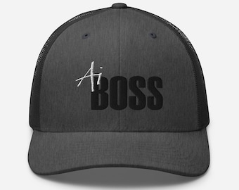 AI Hat | Classy BOSS Artificial Intelligence Trucker Cap