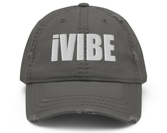Vibe Coding AI Distressed Hat