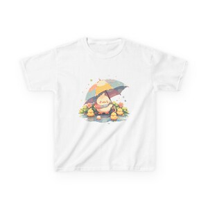 Kids Cotton Tee - Cute Duckling Design, Fun Summer Wear, Perfect for Kids Birthday Shirts, Toddler Gift, Playdate Outfit