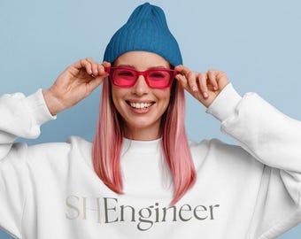 Female Engineer Sweatshirt gift for female Engineering Gift for student Engineer in Progress STEM Graduation present women in STEM