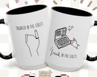 Engineer gifts mug Freak In The Sheets Excel Coffee mugs Spreadsheets tea cup Gift Ideas for Coworkers gifts for engineering student funny