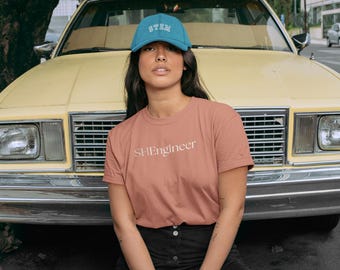 STEM Engineer Shirt Women T-Shirt Female Engineer present Empowering Eng major Tee Feminist P.Eng Shirt STEMinist Apparel PEng grad gift her