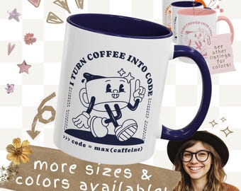 Programmer gift for software developer mug for coding engineer coffee cup present for coder python script mugs for data scientist gifts code