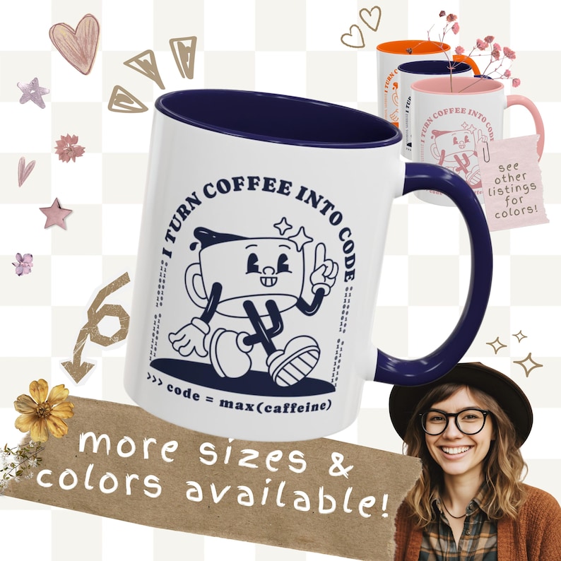 Programmer gift for software developer mug for coding engineer coffee cup present for coder python script mugs for data scientist gifts code image 1