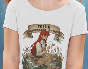 Ariel remix Environmental Science Shirt Girls in STEM Gift Ecohydrologist Tee Not Disney Princess t-shirt Wetland Restoration tshirt women