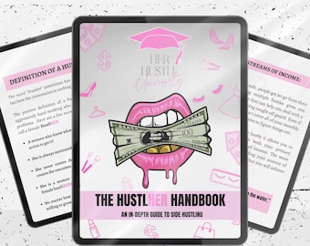 The Hustlher Handbook – eBook PDF per donne in carriera / Guida al marketing digitale per donne in carriera / Download immediato